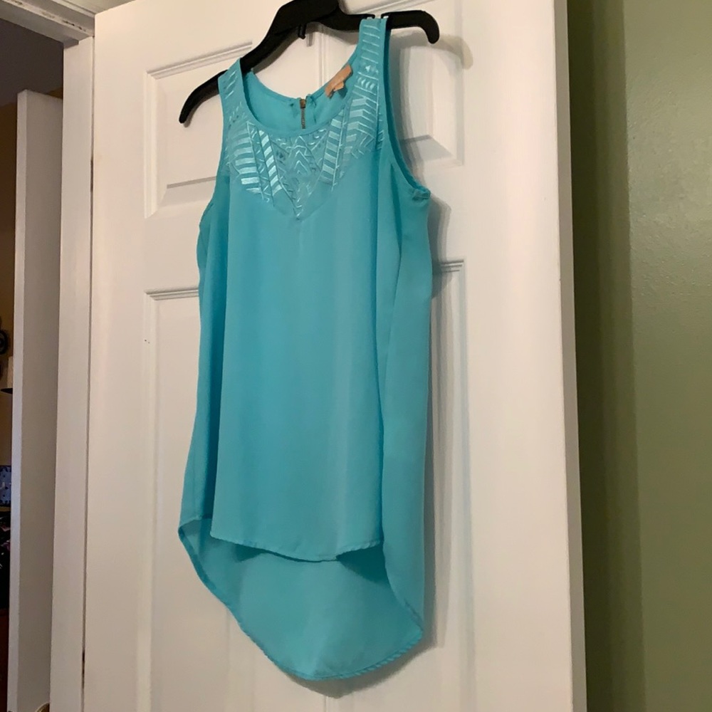 Light teal Takara blouse